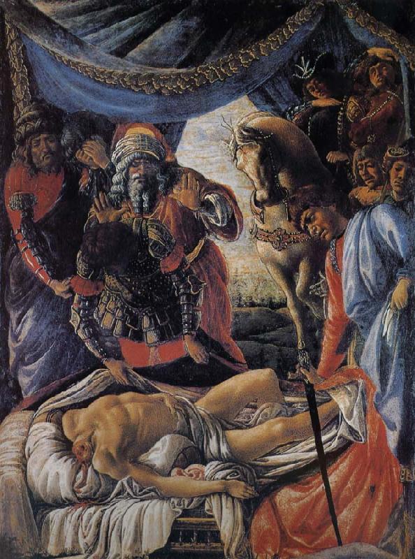 Sandro Botticelli Ferney body oil painting image